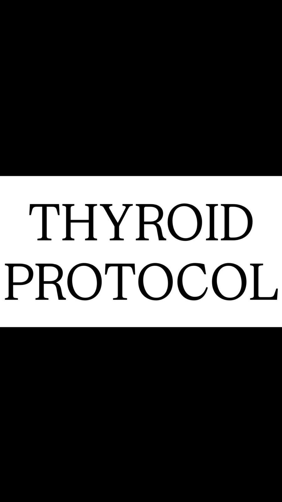 Thyroid Protocol - Moss Matters
