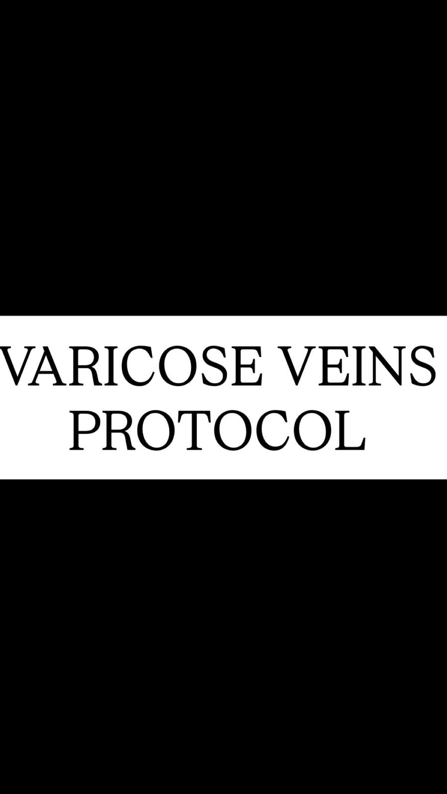 Varicose Veins Protocol - Moss Matters