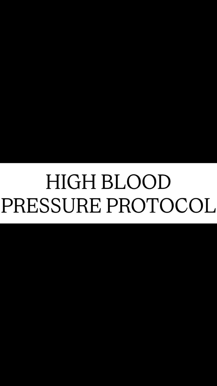 High Blood Pressure Protocol - Moss Matters