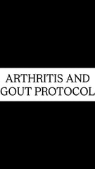 Arthritis And Gout Protocol - Moss Matters