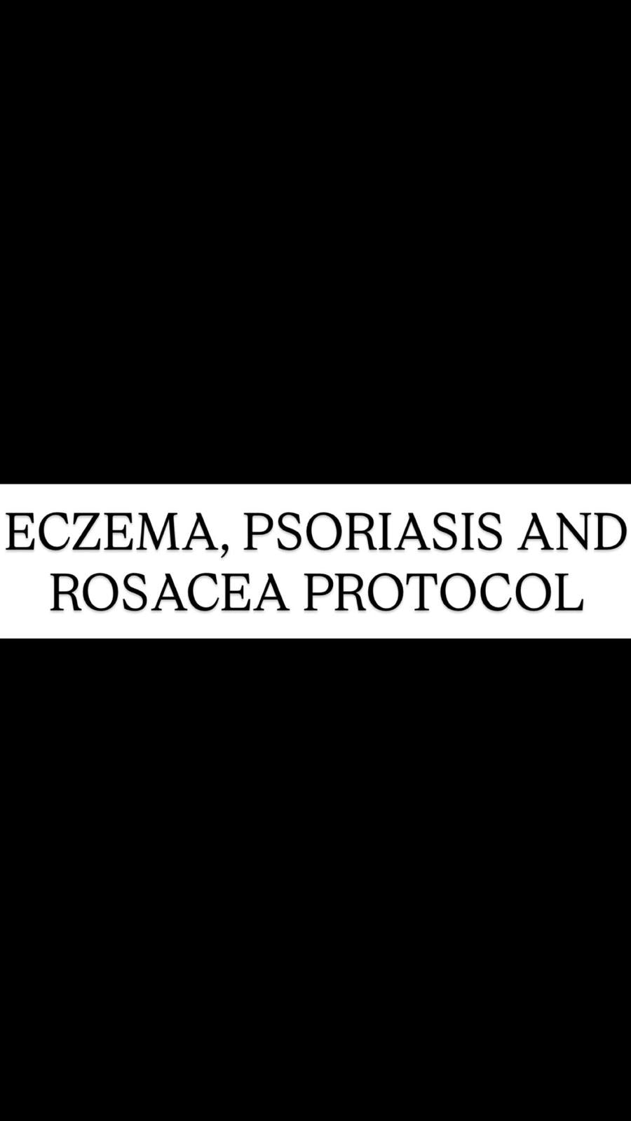 Eczema , Psoriasis, or Rosacea protocol - Moss Matters