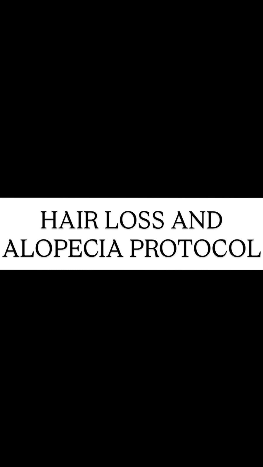 Hair Loss & Alopecia Protocol - Moss Matters