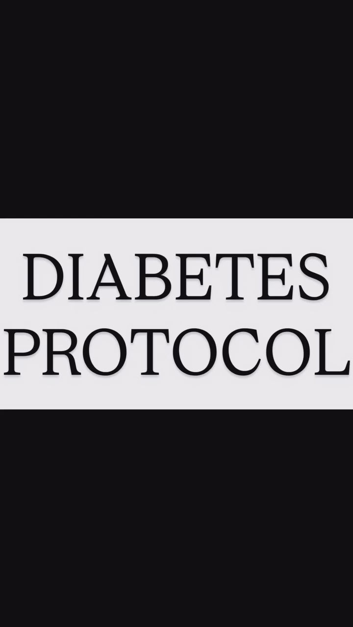 Diabetes Protocol